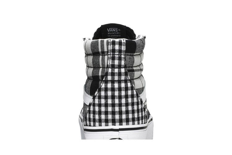 Кроссовки Vans Sk8-Hi Platform 'Plaid Checkerboard'