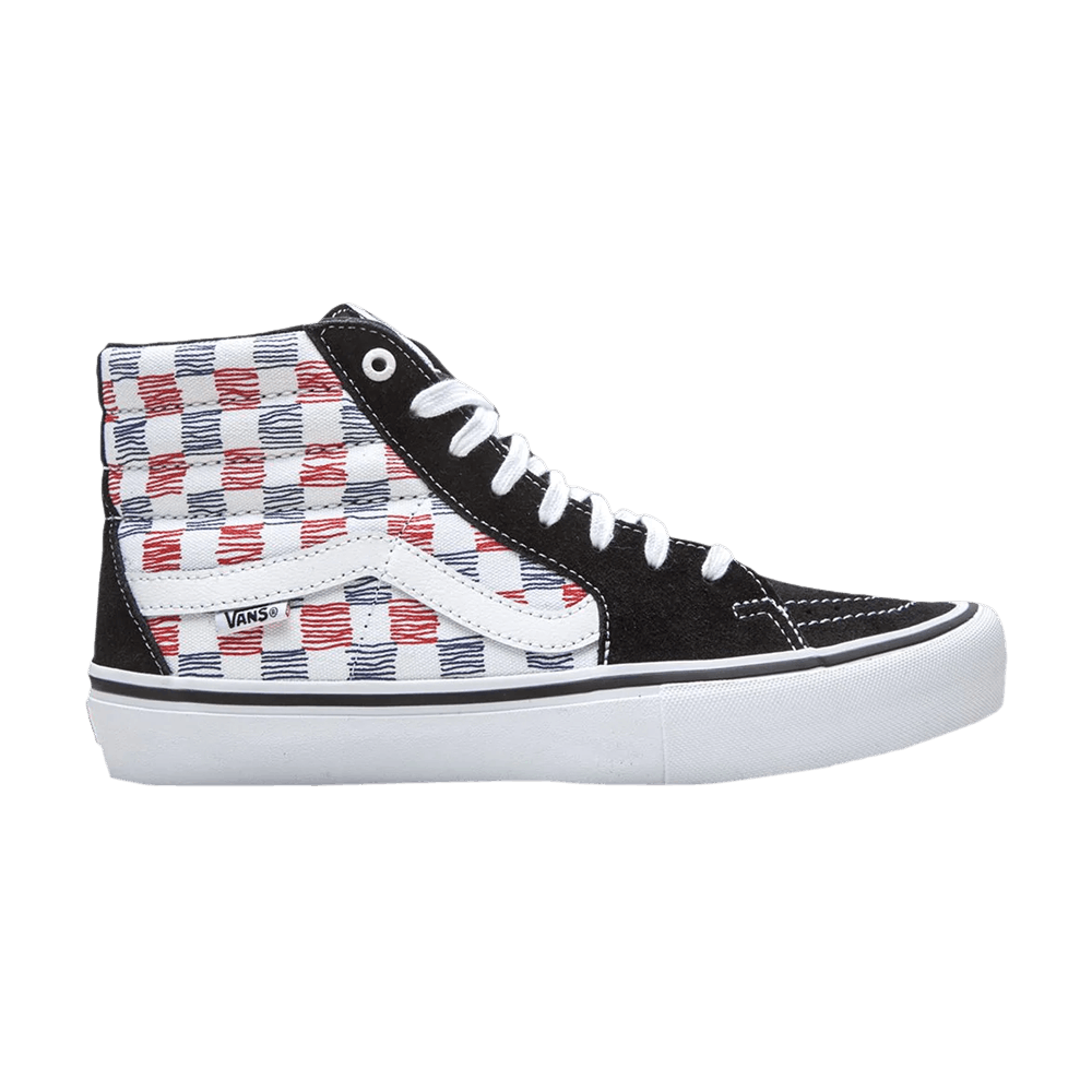 Кроссовки Vans Sk8-Hi Pro 'Sketch Checkerboard'