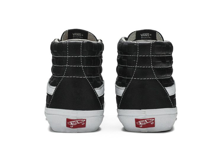 Кроссовки Vans Sk8-Hi Reissue 6 'Checkerboard Embossed - Black'