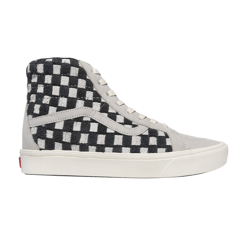 Кроссовки Vans SK8-Hi Reissue LX Comfycush 'Hairy Suede - Checkerboard'