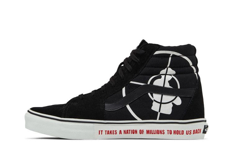 Кроссовки Vans Supreme x Sk8-Hi Sl 'Public Enemy'