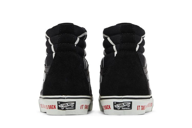 Кроссовки Vans Supreme x Sk8-Hi Sl 'Public Enemy'