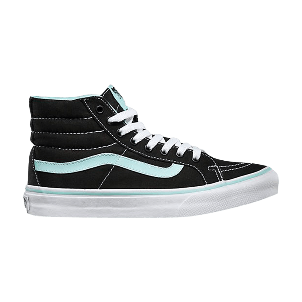 Кроссовки Vans Sk8-Hi Slim 'Pop - Black Blue Tint'