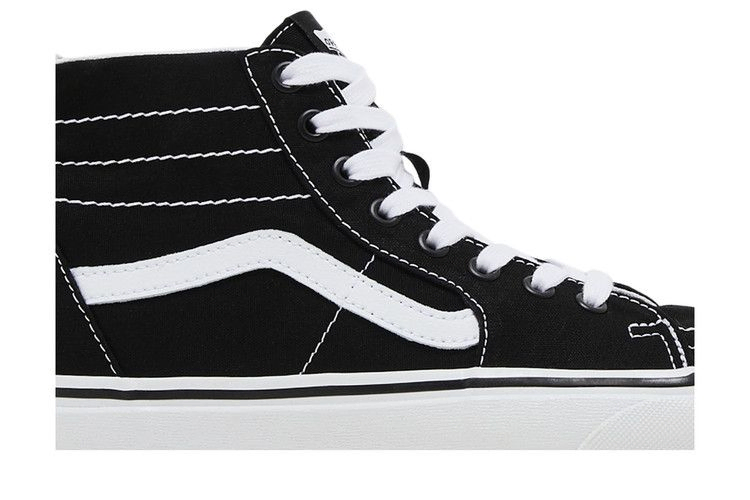 Кроссовки Vans Sk8-Hi Tapered 'Black White'