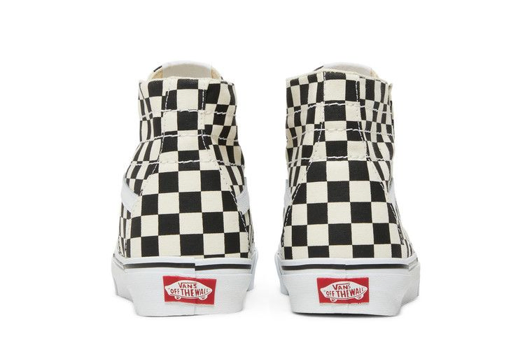 Кроссовки Vans Sk8-Hi Tapered 'Checkerboard - Black'