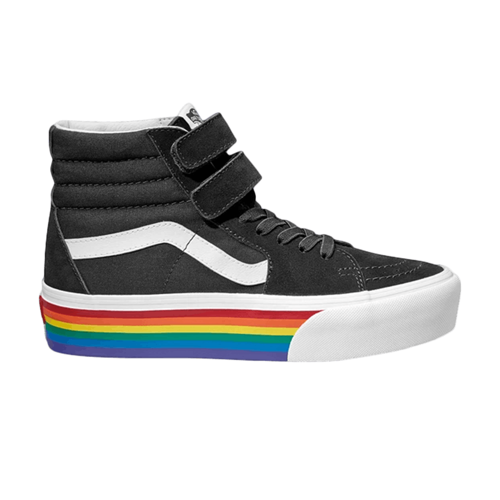 Кроссовки Vans Sk8-Hi V Platforim 'Rainbow'