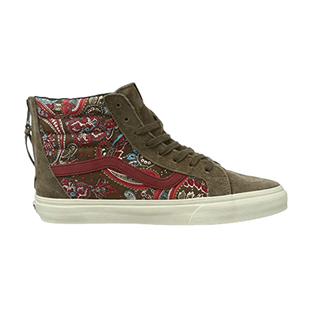 Кроссовки Vans Sk8-Hi Zip CA 'Paisley'