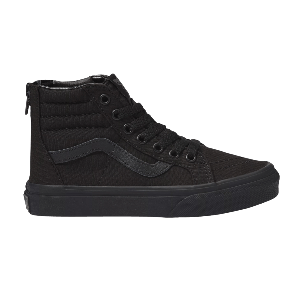 Кроссовки Vans Sk8-Hi Zip Kids 'Pop Check - Black'