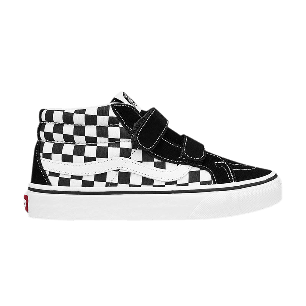 Кроссовки Vans Sk8-Mid Reissue V Kids 'Checkerboard - Black White'