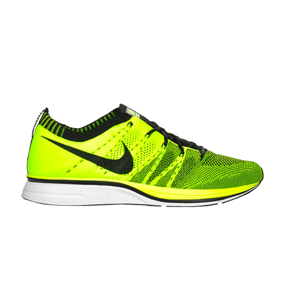 Кроссовки Nike Flyknit Trainer+ 'Volt Black'