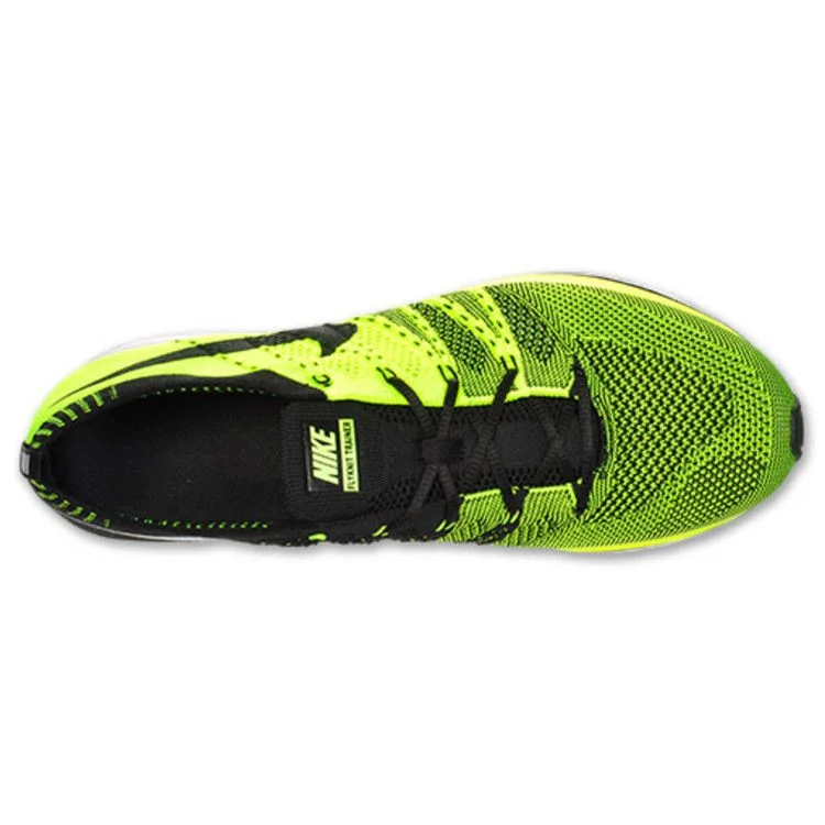 Кроссовки Nike Flyknit Trainer+ 'Volt Black'