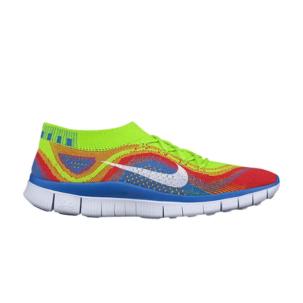 Кроссовки Nike Free Flyknit+ 'Electric Green'
