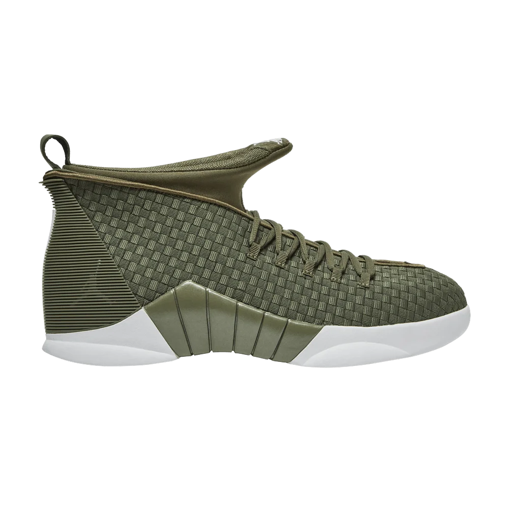 Кроссовки PSNY x Air Jordan 15 Retro 'Medium Olive'