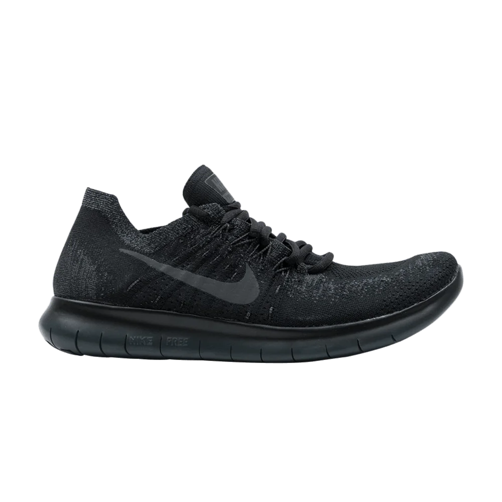 Кроссовки Nike Free RN Flyknit 2017 'Black Anthracite'