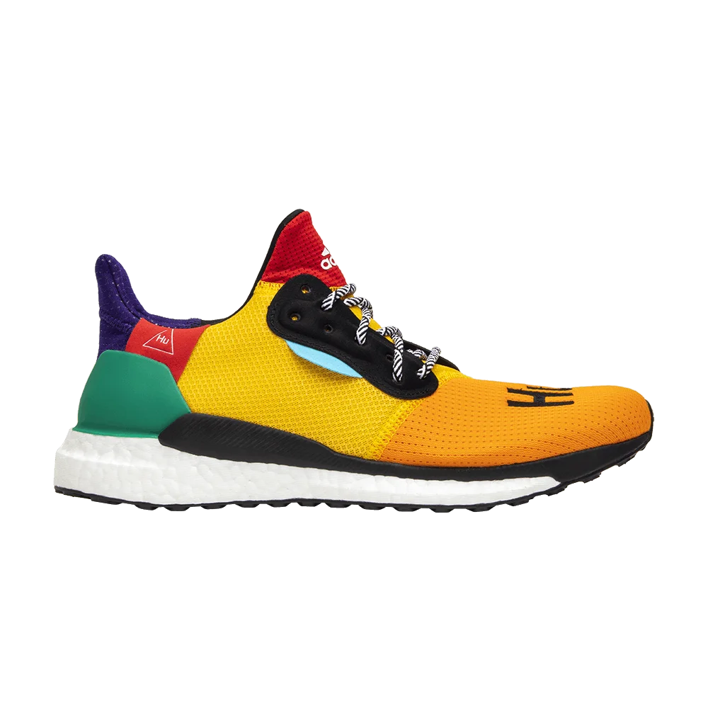 Кроссовки Pharrell x adidas Solar Hu Glide 'Bold Gold'