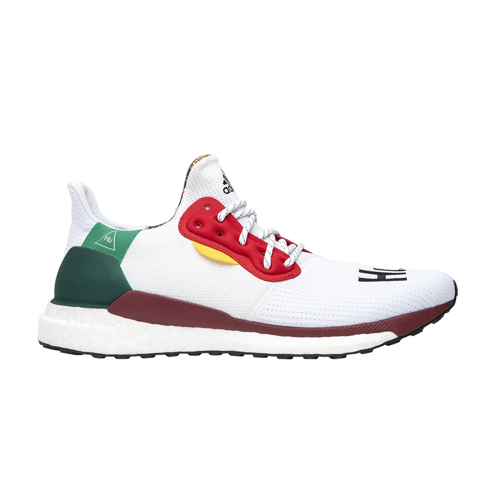 Кроссовки Pharrell x adidas Solar Hu Glide 'White'