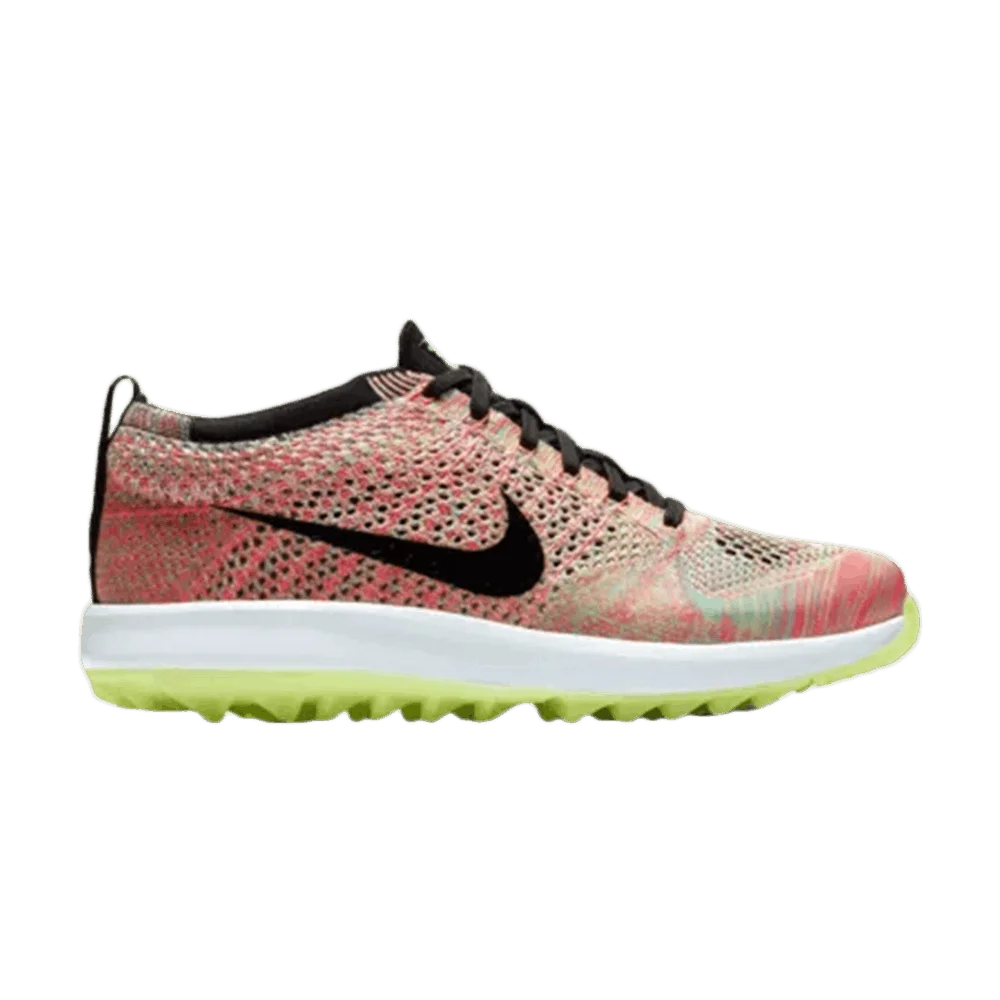 Кроссовки Nike Wmns Flyknit Racer Golf 'Hyper Jade'