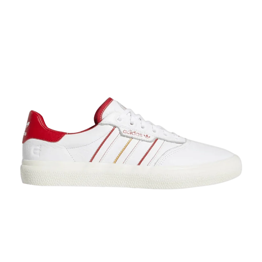 Evisen x adidas 3MC Vulc 'White Scarlet'