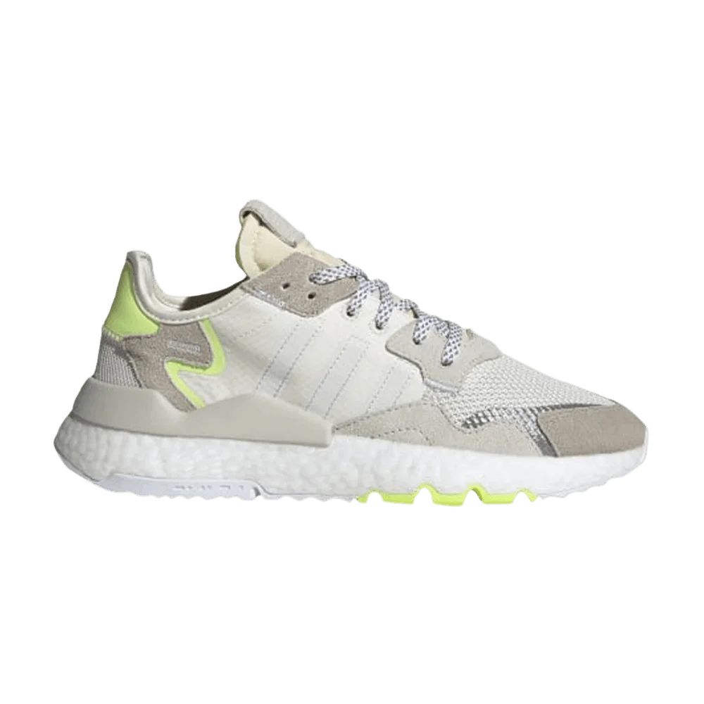 Кроссовки Adidas Wmns Nite Jogger 'Off White Yellow'