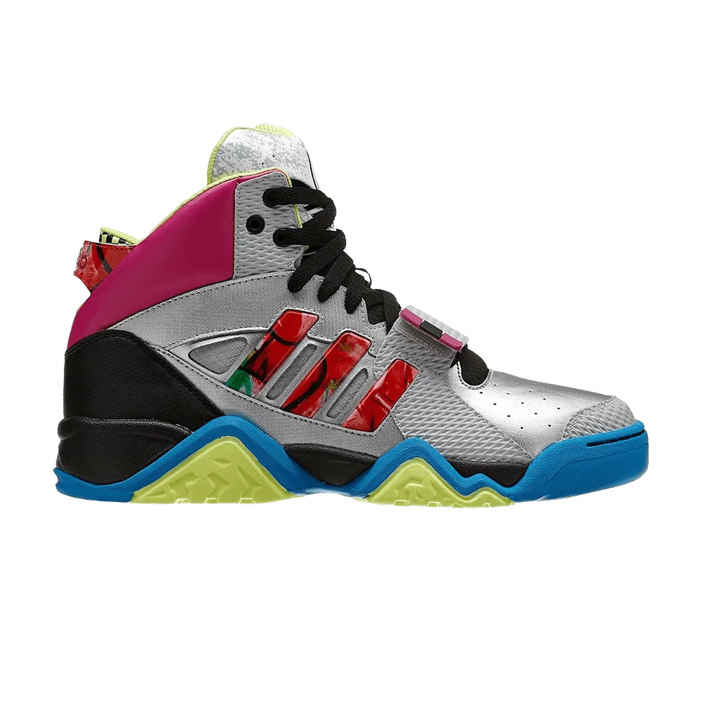 Кроссовки Adidas Streetball 1.5 'Metallic Silver Magenta'