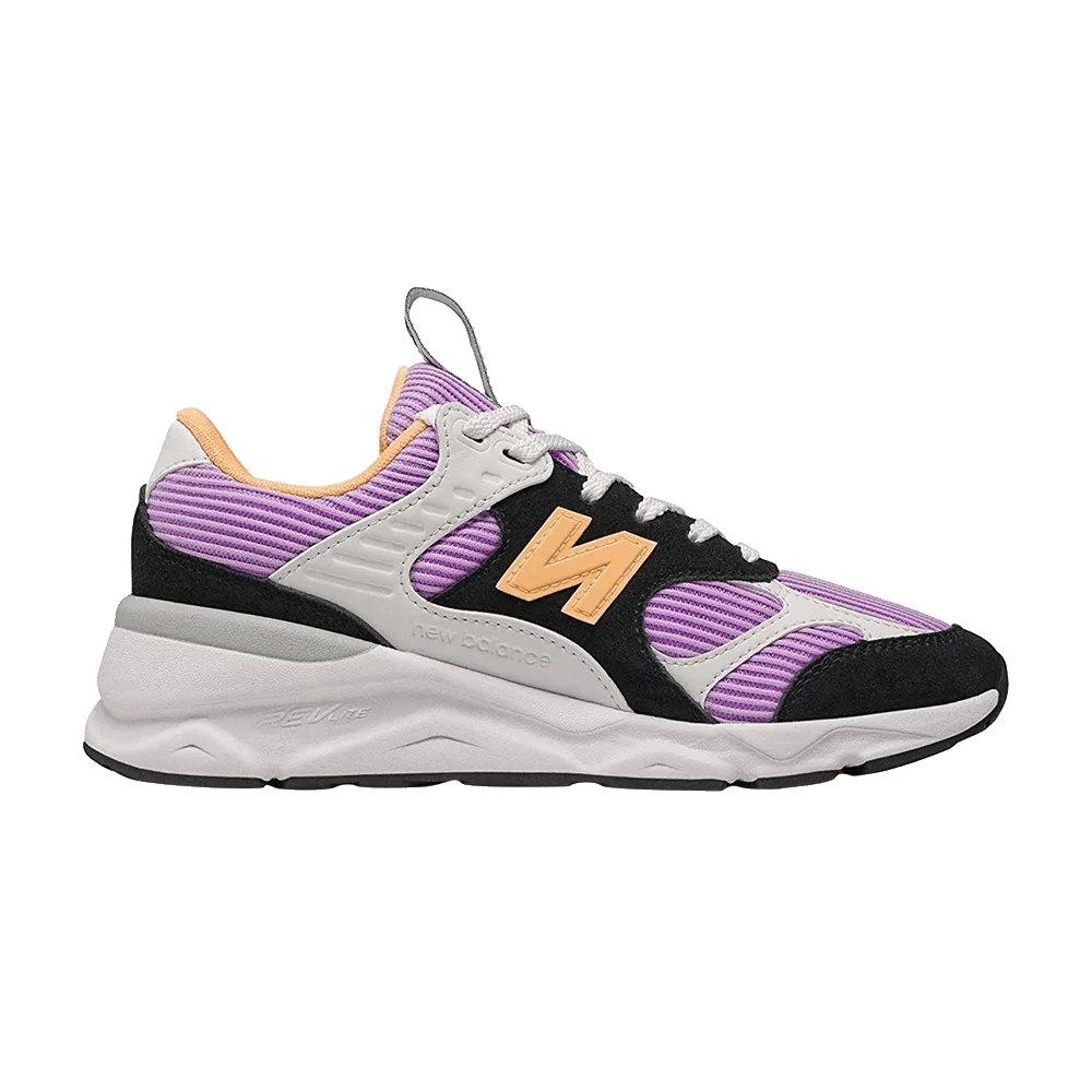 Кроссовки New Balance Wmns X-90 Reconstructed 'Black Dark Violet Glow'