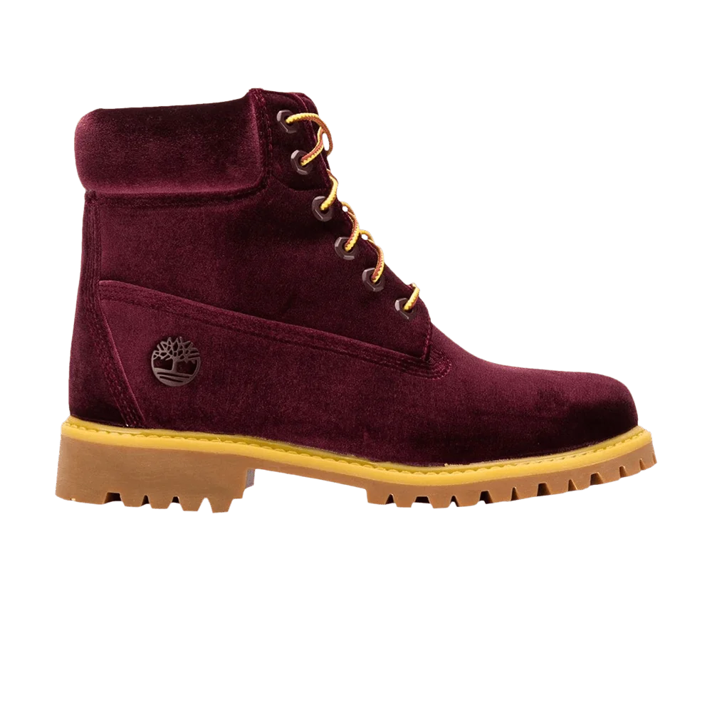 Off-White x Timberland Wmns 6 Inch Premium Boot 'Velvet Wine'