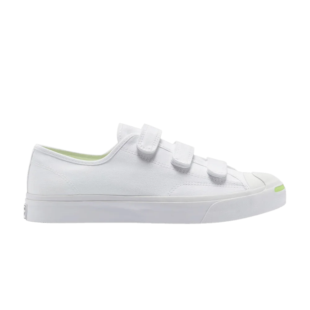 Converse Jack Purcell Low Easy-On 'White Ghost Green'