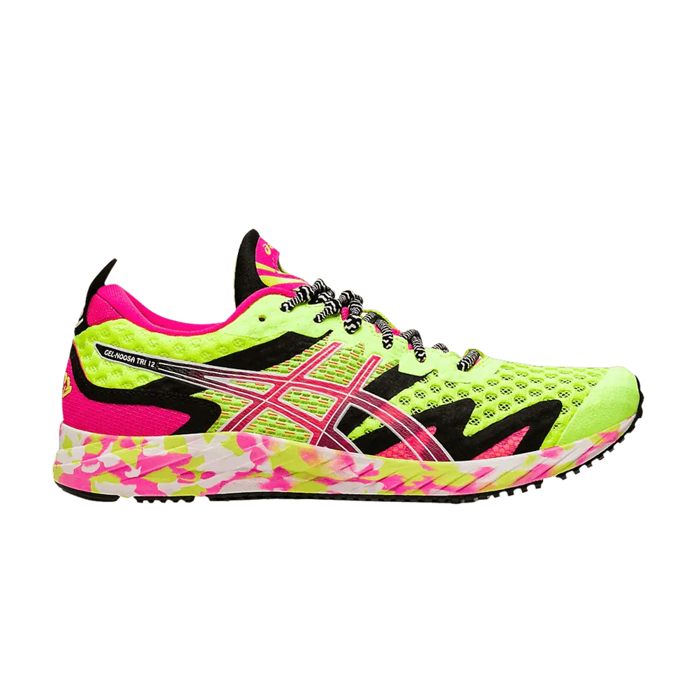 Кроссовки Asics Wmns Gel Noosa Tri 12 'Safety Yellow Pink Glo'