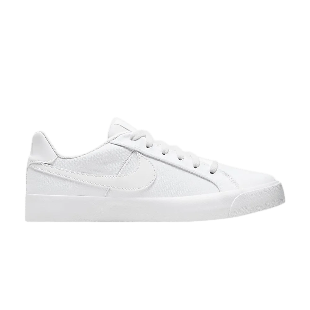 Nike Wmns Court Royale AC Canvas 'Triple White'