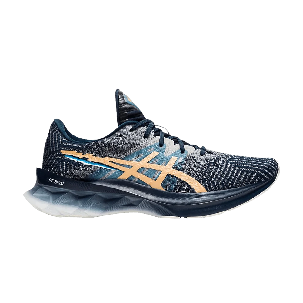 Кроссовки Asics Wmns Novablast 'Pixel Noise - French Blue Champagne'