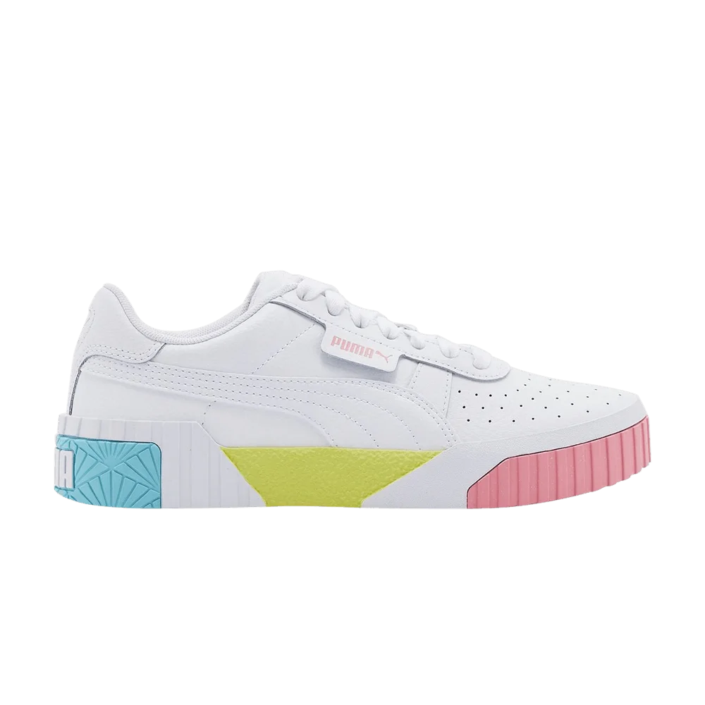 Кроссовки Puma Cali Platform Little Kid 'Summer Splash - White'
