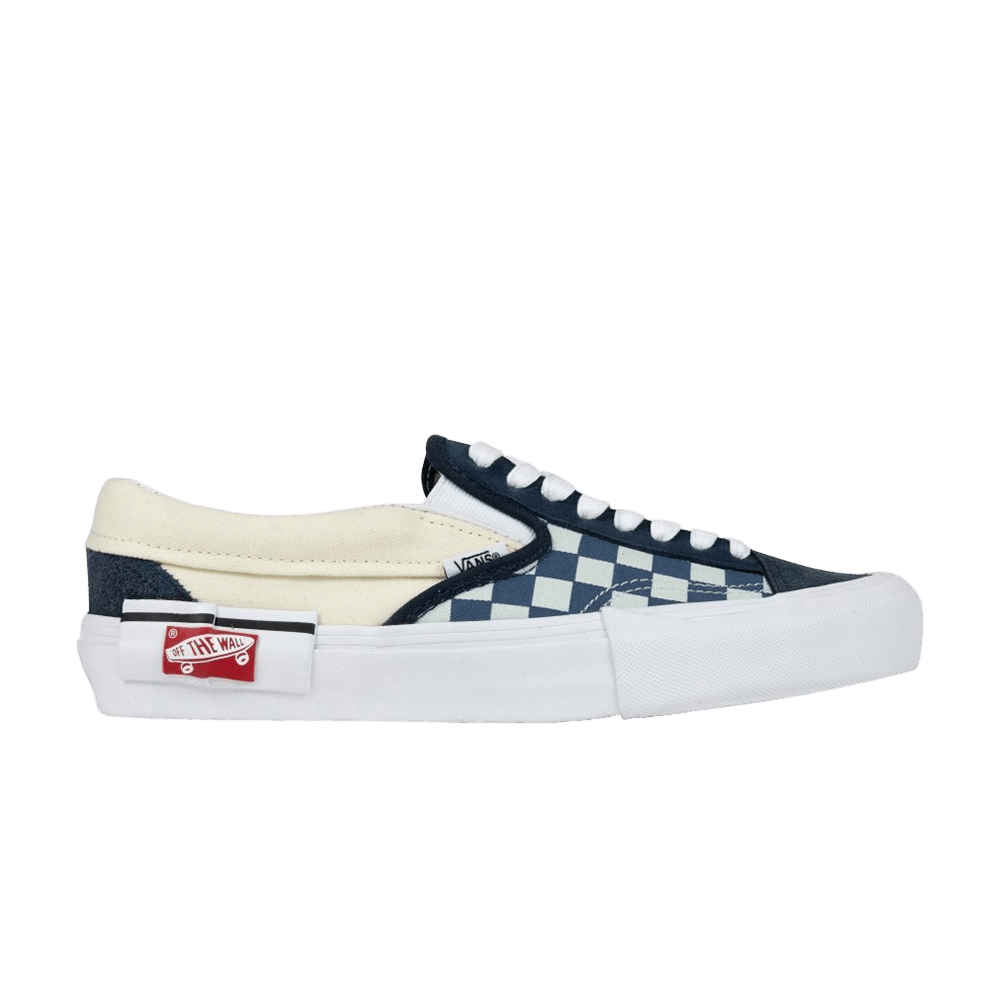 Кроссовки Vans Slip-On Cap LX 'Dress Blues'