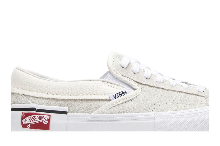 Кроссовки Vans Slip-On Cap LX 'Marshmallow'