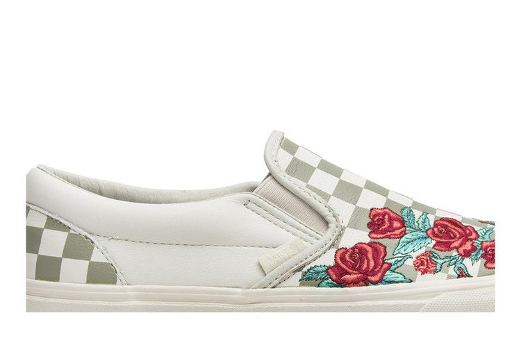Кроссовки Vans Slip-On DX 'Rose Embroidery'