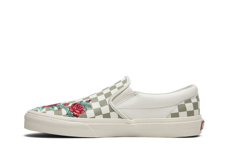 Кроссовки Vans Slip-On DX 'Rose Embroidery'
