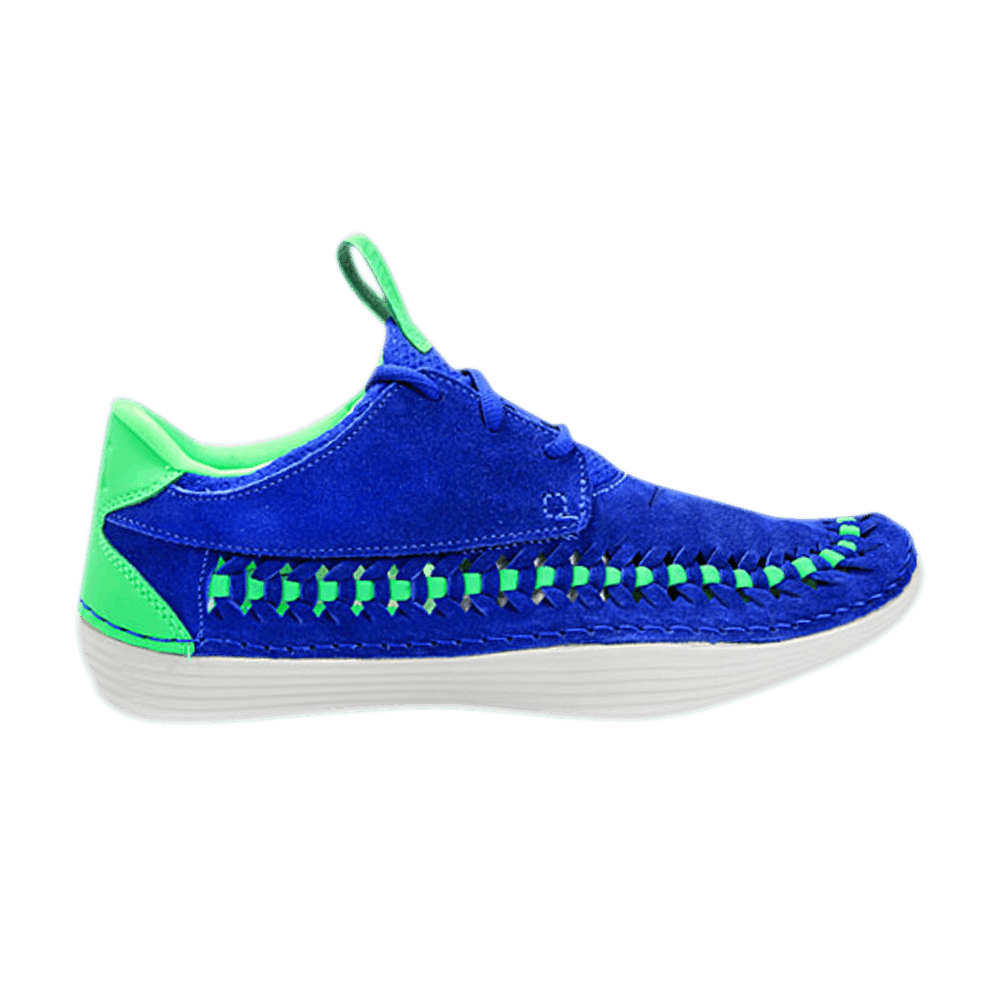 Кроссовки Nike Solarsoft Moccasin Premium Woven 'Hyper Blue Green'