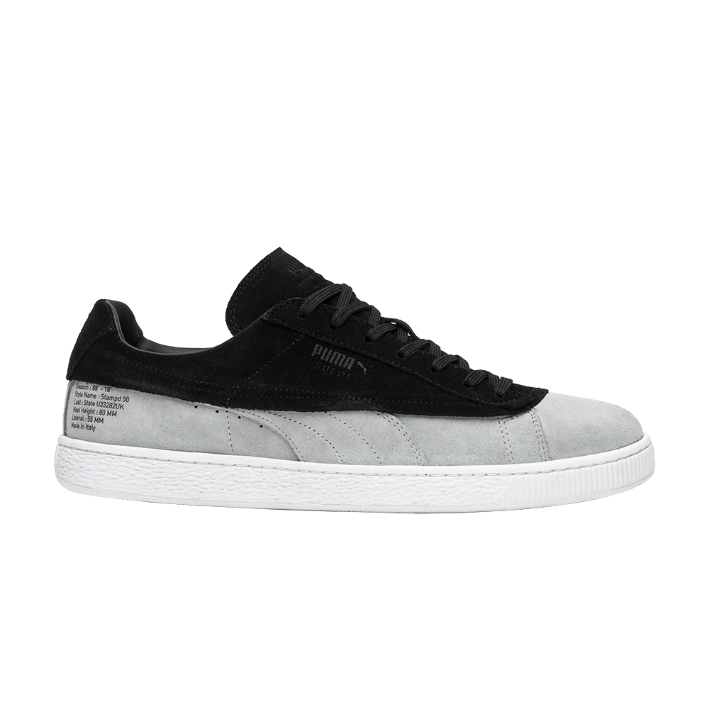 Кроссовки Puma Stampd x Suede Classic 'White Black'