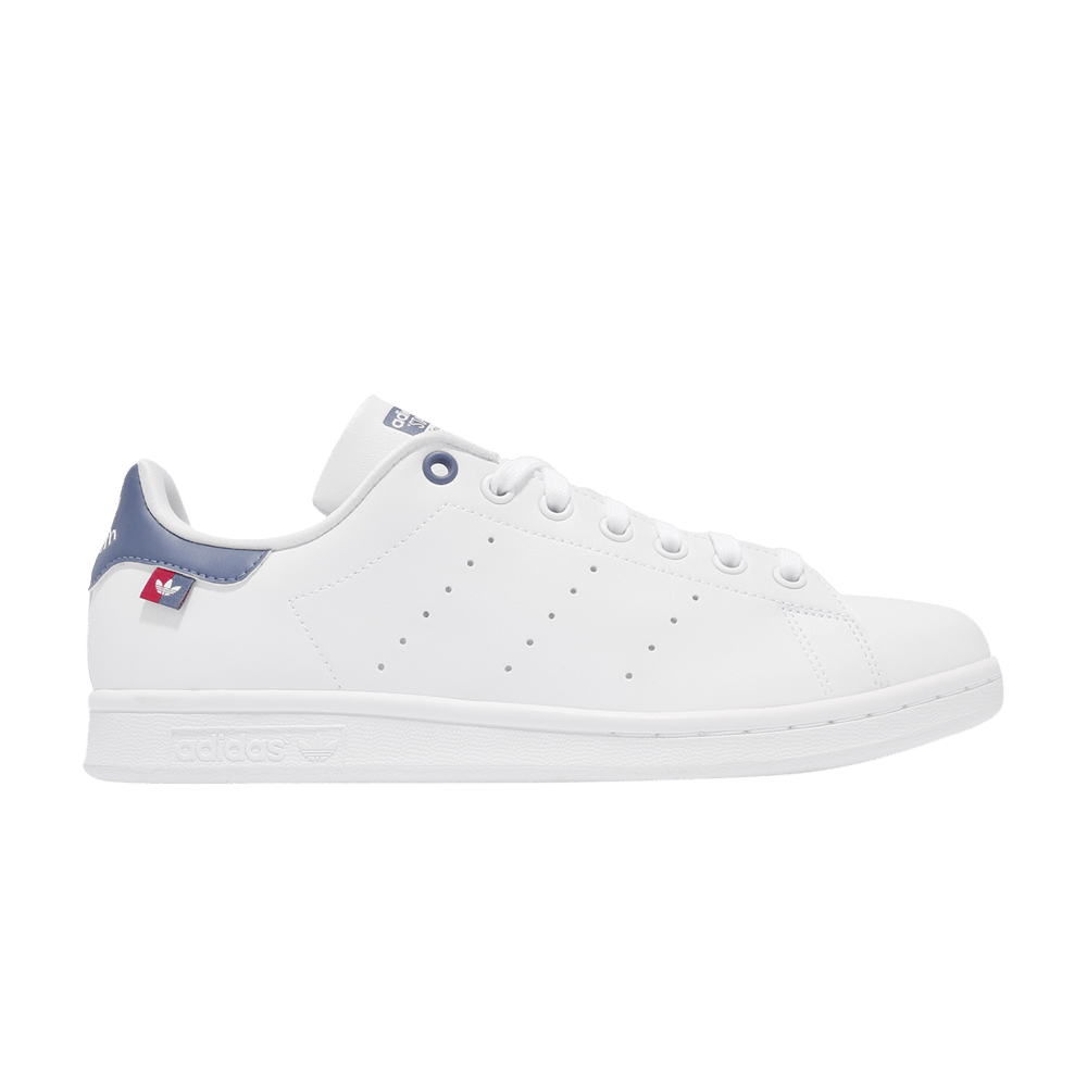 Кроссовки adidas Stan Smith 'White Scarlet Crew Blue'