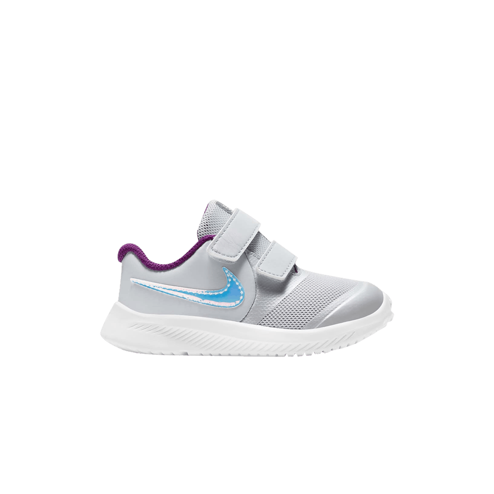 Кроссовки Nike Star Runner 2 Power TD 'Pure Platinum Iridescent Swoosh'