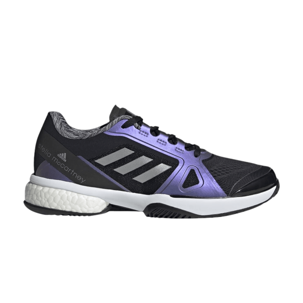 Кроссовки adidas Stella McCartney x Wmns Court 'Black Silver Metallic'