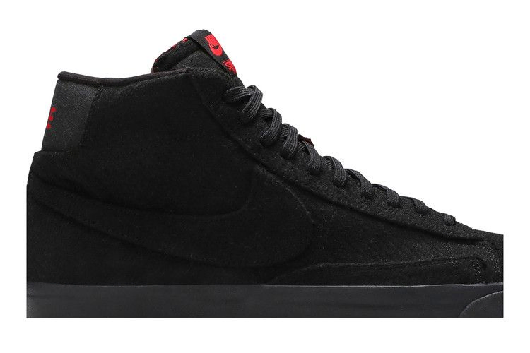 Кроссовки Stranger Things x Nike Blazer Mid QS 'Upside Down - Black'