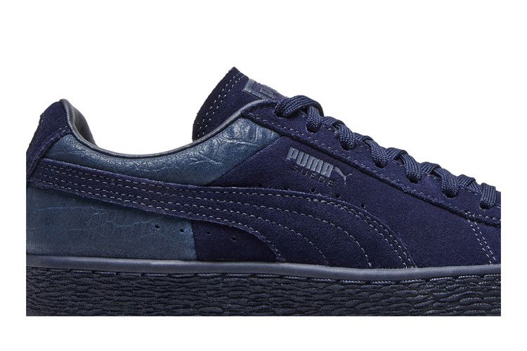 Кроссовки Puma Suede Classic Emboss 'Peacoat'