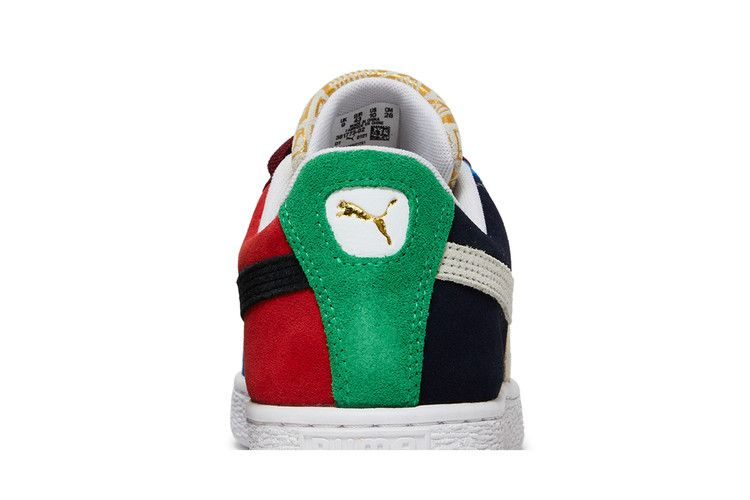 Кроссовки Puma Suede Classix 'High Risk Red Multi'