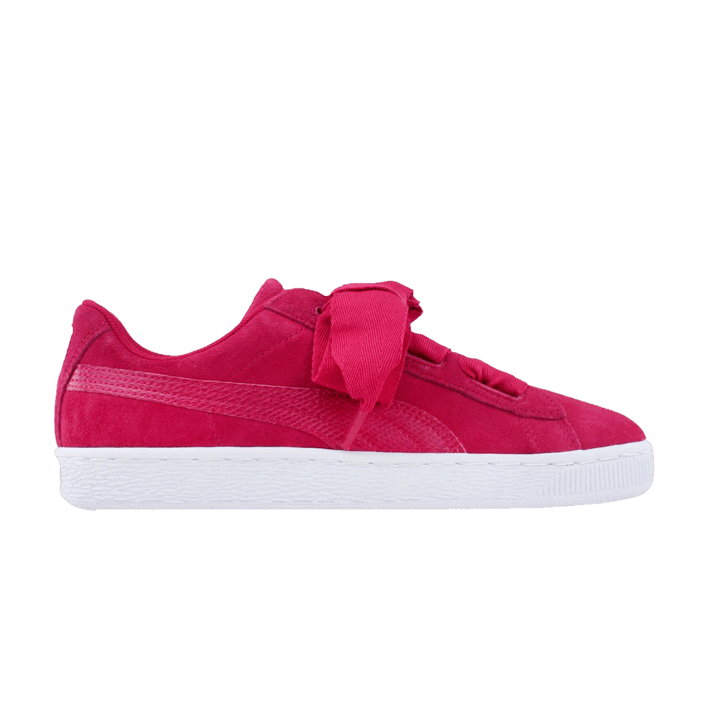 Кроссовки Puma Suede Heart Snake Jr 'Love Potion'