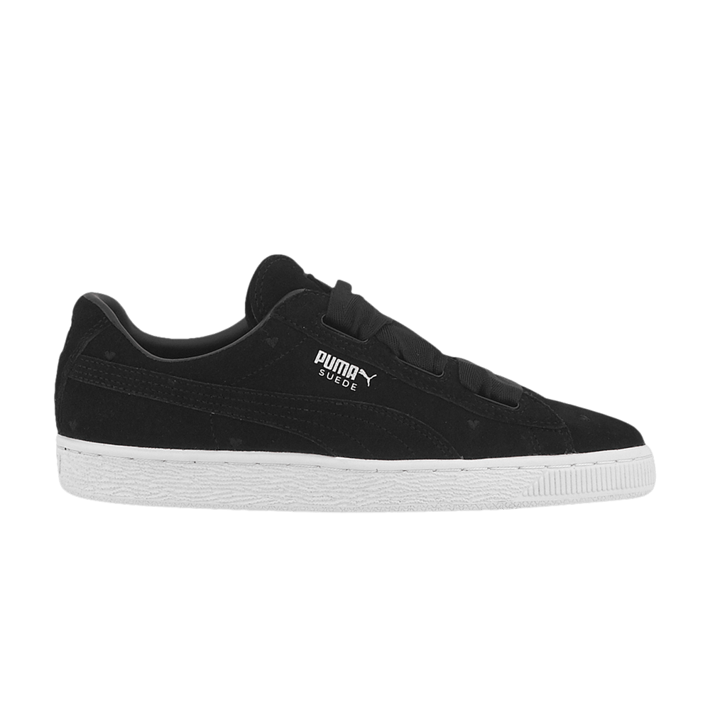 Кроссовки Puma Suede Heart Jr 'Valentine - Black'