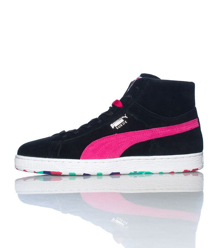 Кроссовки Puma Suede Mid Classic+ RubberMix