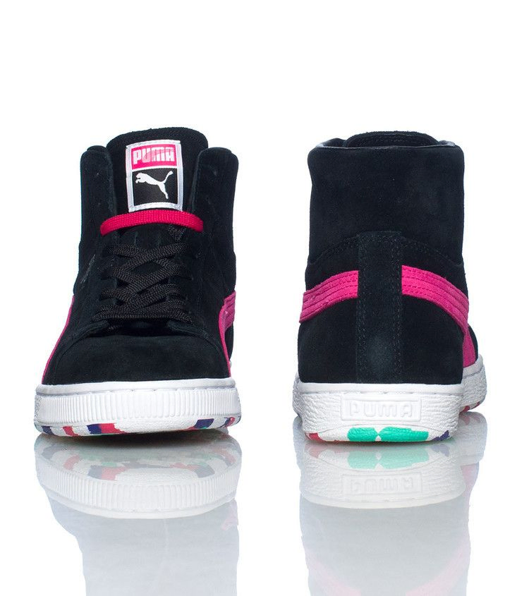 Кроссовки Puma Suede Mid Classic+ RubberMix