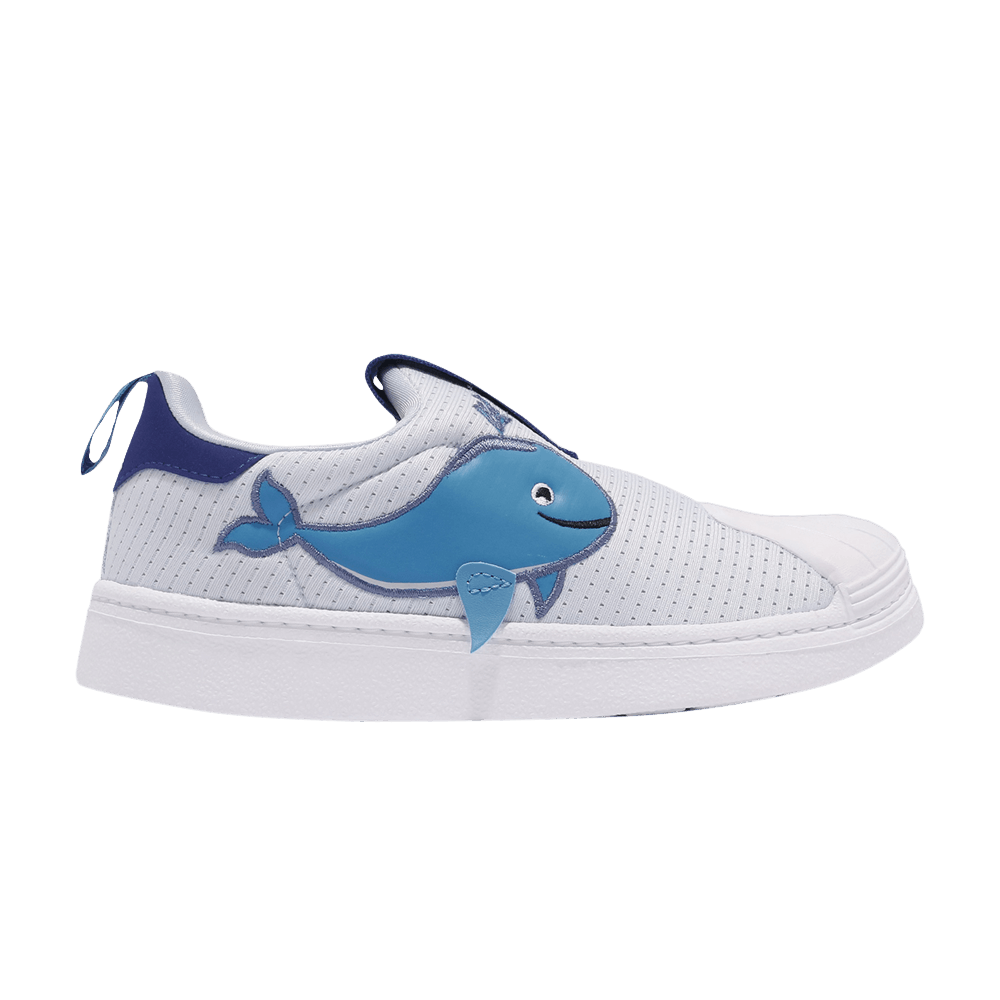 Кроссовки adidas Superstar 360 Primeblue Little Kid 'Whale'