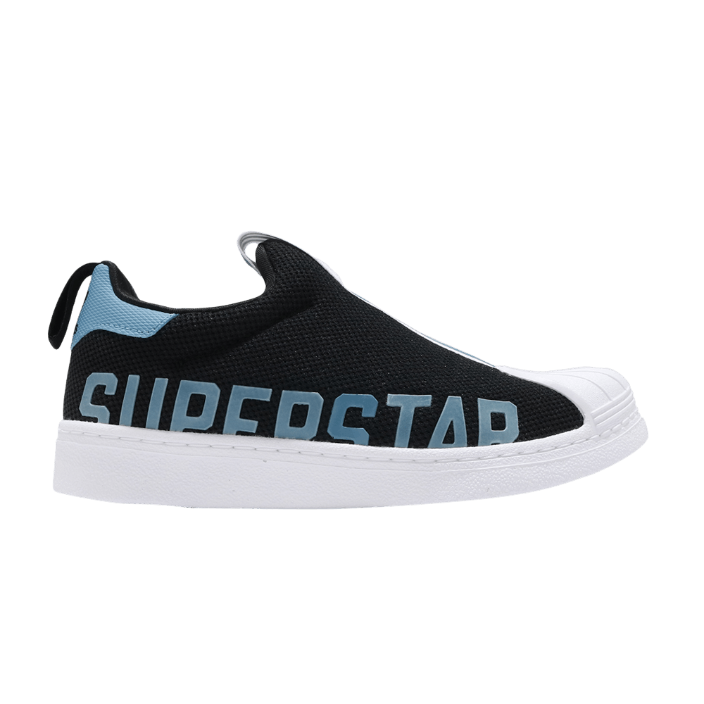 Кроссовки adidas Superstar 360 X J 'Black Hazy Blue'