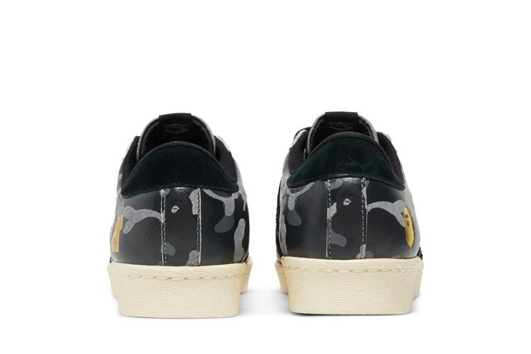 Кроссовки adidas A Bathing Ape x Undeafeated x Superstar 80s 'Black Camo'